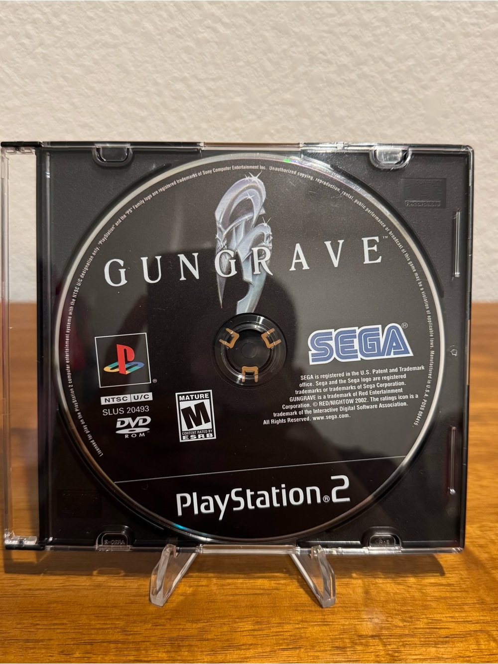Gungrave Sony PlayStation 2 Video Game - PS2 -Disc Only* Great Condition Tested